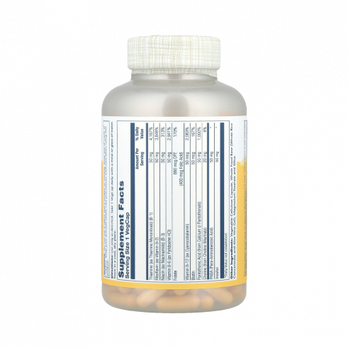 Solaray Vitamin B-Complex, Витамин В-Комплекс, 50 капсул