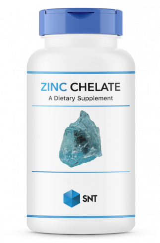 SNT Zinc Chelate, Цинк Хелат, 150 капсул