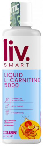 USN Liv.Smart Liquid L-Carnitine 5000, ЛивСмарт Жидкий Л-Карнитин 5000, 1000 мл