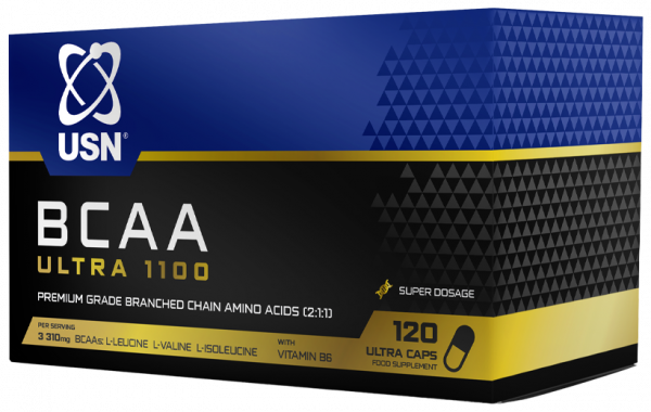 USN BCAA Ultra 1100, 120 капсул