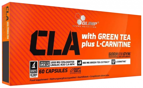 Olimp Labs CLA &amp; green tea plus L-carnitine, 60 капсул