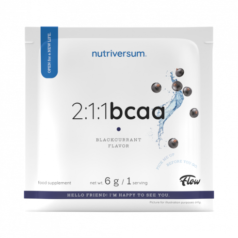 Nutriversum Flow BCAA 2:1:1, 6 грамм