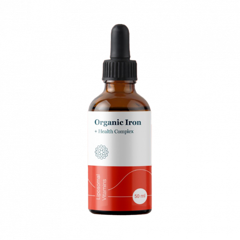 Liposomal Vitamins Organic Iron+Health Complex, 50 мл