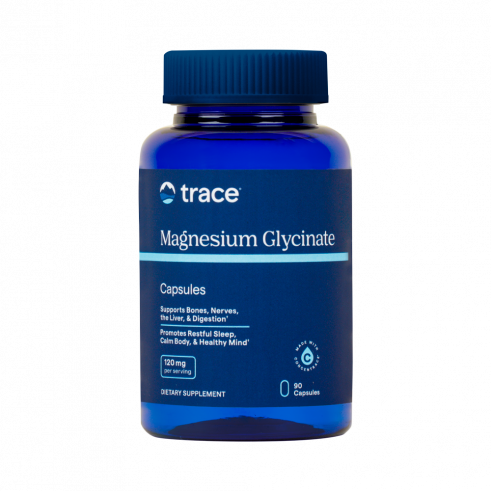 Trace Minerals Magnesium Glycinate 120 mg, 90 капсул