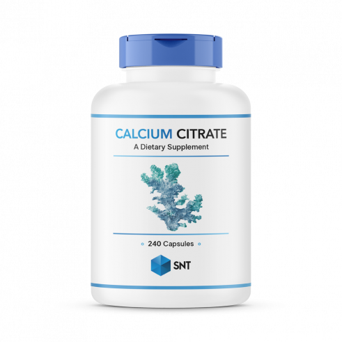SNT Calcium Citrate, Кальция Цитрат, 240 капсул