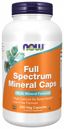 NOW Full Spectrum Mineral Caps, 240 капсул