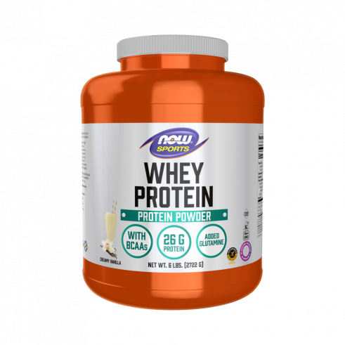 NOW Whey Protein, Сывороточный протеин, 2722 грамм