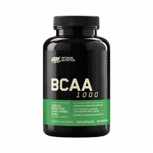 Optimum Nutrition ON - BCAA 1000 Caps, ОН - БЦАА 1000 Капс, 200 капсул