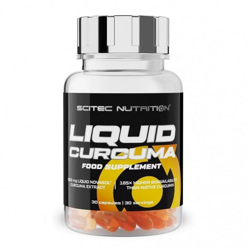 Scitec Nutrition Liquid Curcuma, 30 капсул