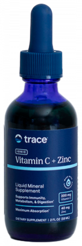 Trace Minerals Zinc + Vitamin C, 59 мл