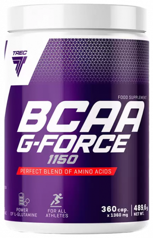 Trec Nutrition BCAA G-Force 1150, 360 капсул