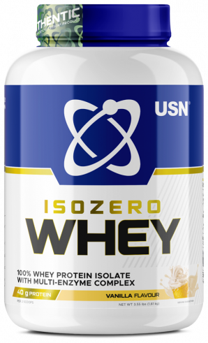 USN IsoZero Whey, 1610 грамм