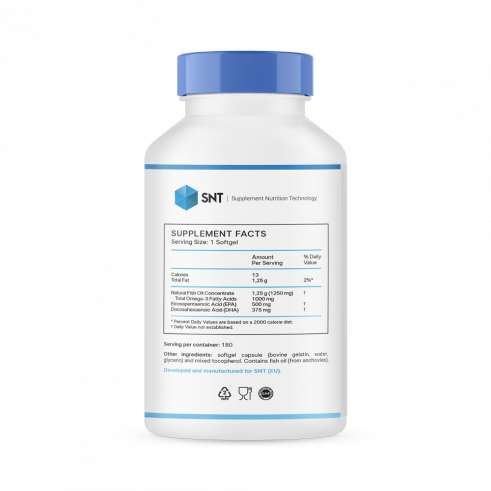 SNT Ultra Omega-3, 180 капсул