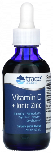 Trace Minerals Zinc + Vitamin C, 59 мл