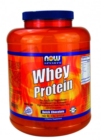 NOW Whey Protein, Сывороточный протеин, 2720 г