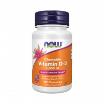NOW Vitamin D-3 1000 IU, 180 таблеток