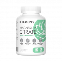 Ultrasupps Magnesium Citrate, 90 капсул