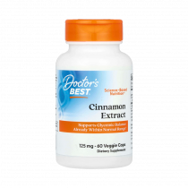 Doctor's Best Cinnamon Extract, Экстракт корицы, 60 капсул