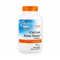 Doctor's Best Calcium Bone Maker Complex, Комплекс Кальция для костей, 180 капсул
