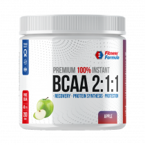 Fitness Formula 100% Instant BCAA 2:1:1 Premium, 100% Инстант БЦАА 2:1:1 Премиум, 200 грамм