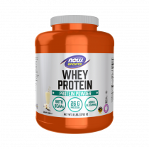 NOW Whey Protein, Сывороточный протеин, 2722 грамм