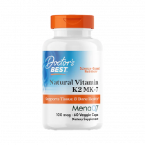 Doctor's Best Vitamin K2 MK-7, Витамин K2 MK-7, 60 капсул