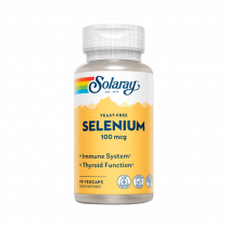 Solaray Selenium 100 mcg, Селен 100 мкг, 90 капсул