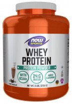 NOW Whey Protein, Сывороточный протеин, 2720 г